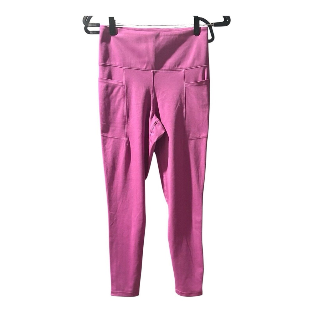 Danskin Women's Yoga Pants High Waisted Active Leggings,‎ Meadow Mauve, M